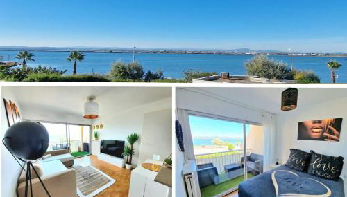 Appartement 1ere ligne piscine terrasse au bord de la plage front de mer avec vélos - Foto 3