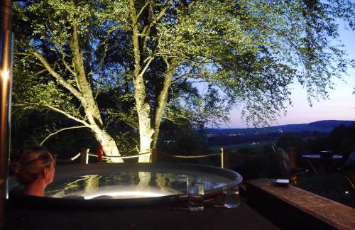 Craigmaddie Muir Roundhouse with Hot Tub Romantic, Luxury, Rural Stay for 2 Near Milngavie - Foto 6