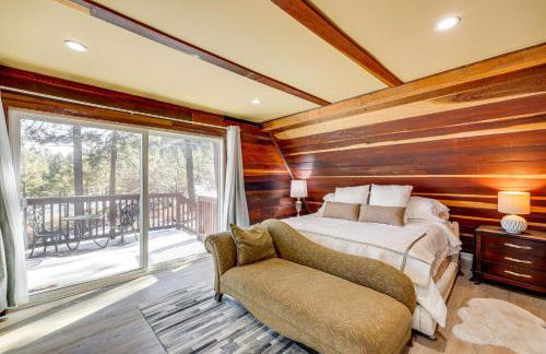 Wraparound Deck and Grill Wrightwood Cabin Near PCT - Foto 8