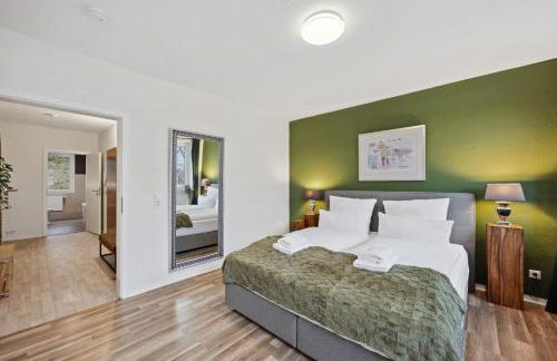 MAISUITES Sperling - Zentrale Ferienwohnung mit Boxspringbett, Kaffeevollautomat, WLAN & seitlichem Seeblick - Foto 19