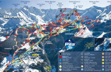 Les Dentelles bilocale a Charvensod vicino l'ovovia di Pila - Foto 30