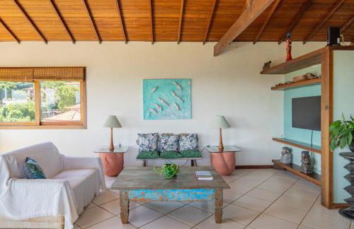 Vista panorâmica e praia a pé. - Foto 12