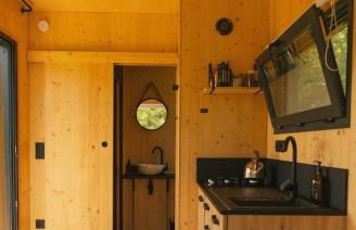 Parcel Tiny House Barroux, entouré par les lamas près du Mont Ventoux - Foto 7