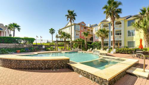 Steps to Beach: Ocean-View Galveston Condo! - Foto 3