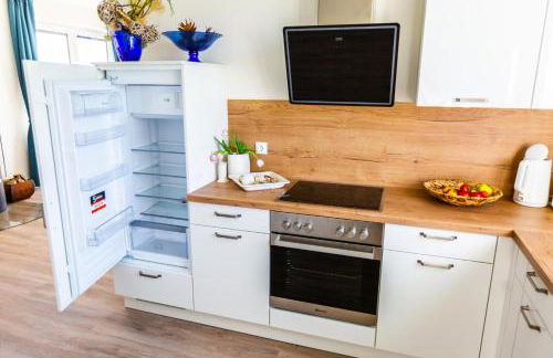 Hangar 19 Luxusapartment mit Sauna, Kamin und Seeblick H4W3 - Foto 10