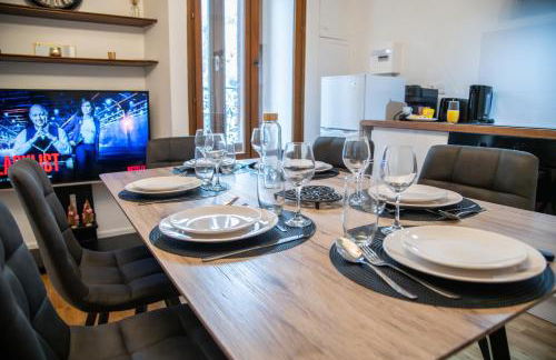 Art Déco et Spa Vue Gassendi King Size Clim - Foto 7