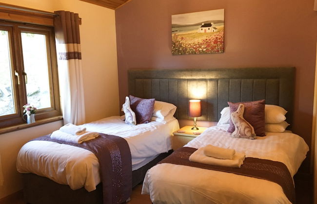 Silver Birch Lodge With Hot Tub Near Cupar, Fife - Foto 4