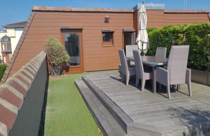 Appartement familial - 2 toits terrasses - vue mer - hyper centre d'Houlgate - Photo 17