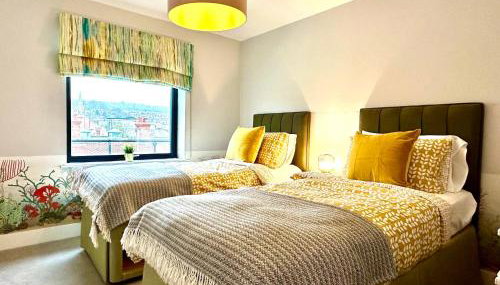 1 Min Walk to the Best Beach! Stunning New 2 Bedroom Apartment - Great Location - FREE Parking - Fast WiFi - Smart TV - sleeps up to 4! Close to Purbeck, Corfe Castle, Sandbanks, Poole & Bournemouth - Foto 4