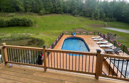 Hot Tub Pool & Pond - Catskills Family Escape - Foto 1