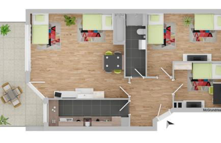 Cozy balcony apartment in Essen-Kupferdreh - Foto 15