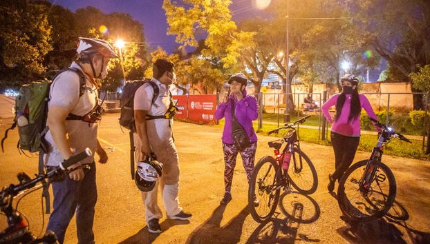 Colocando o equipamento de segurança