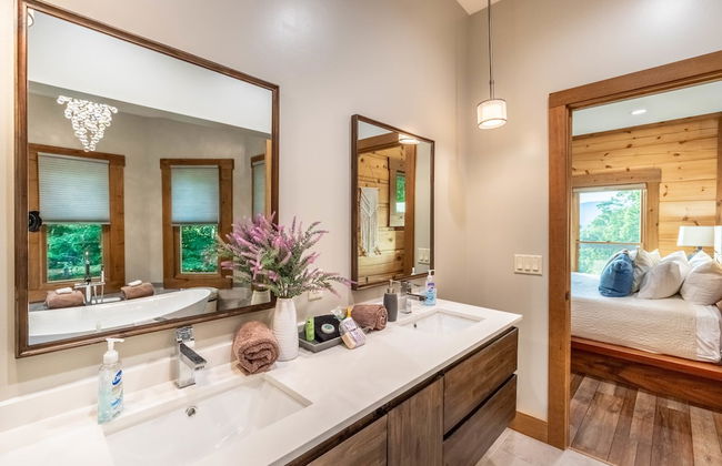 Luxury 3 2 5 Cabin Lake Views Theatre Gameroom - Foto 23