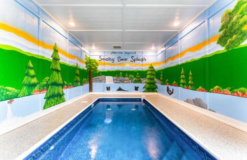 Smoky Bear Splash Top Rated Private Pool Cabin with Hot Tub, Mtn Views, Arcade Games, Excellent Location - Foto 67