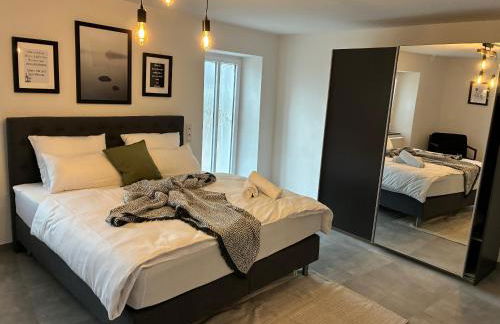 FeWo - EG Apartment Mosel- & Weinquartier, Terrasse, Parkplatz, moderne Küche bis 4 Personen - Foto 6