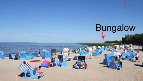 Sonniges Ferienhaus Fischer-Huus vor Usedom & direkt am Haff und Wasserzugang - Foto 5