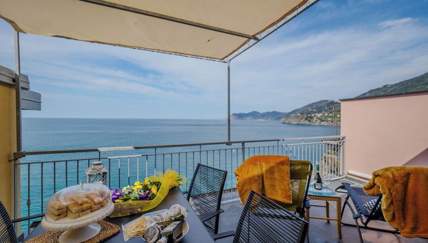 La Lampara Sea View Terrace Apartment With AC - Foto 2, Imagen principal