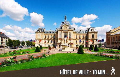 Évreux Central Lodge - Netflix - Wifi Fibre - Proche Gare Sncf & Centre-ville - Foto 26