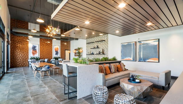 Zona de estar del vestíbulo