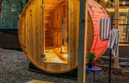 Sleeps 13 Private Sauna Hot Tub Game Room - Foto 50