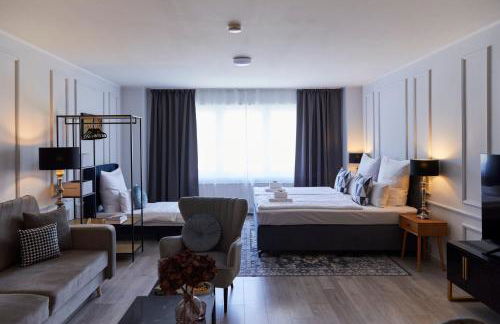 R B Apartment Hamburg Comfort am Flughafen für 1-5 Personen - ideal für Geschäftsreisende und Familien - Küche - Smart TV - Waschtrockner - kostenloser Parkplatz - Foto 21