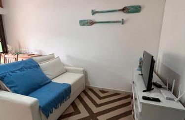 Entre Três Praias - Enseada 200m, Perequê Mirim 200m, Sta Rita 300m, Com Ar Condicionado e Churrasqueira - Foto 15