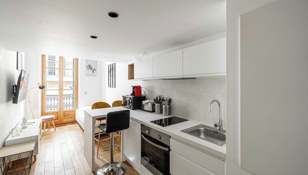 Bright Duplex - Cannes Center - Foto 5, Cocina privada