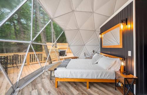 Glamping dome w hot tub & fire pit - Foto 11