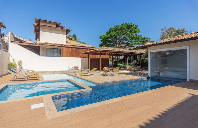 Bz05 Casa com piscina e 5 suítes Geribá - Foto 25