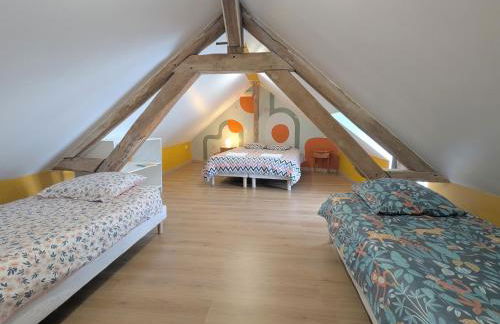 Séjour champêtre avec piscine partagée à Chabris - FR-1-591-739 - Foto 8