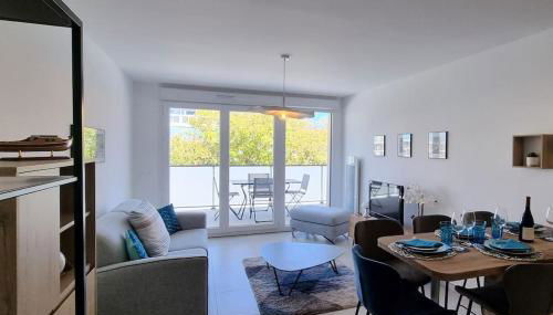 LE SEGRETO, Appt Neuf dans résidence de Standing, Superbe Déco, Centre, 2 Parkings Privés, Climatisation - Foto 2