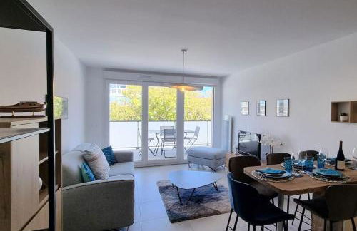 LE SEGRETO, Appt Neuf dans résidence de Standing, Superbe Déco, Centre, 2 Parkings Privés, Climatisation - Foto 2