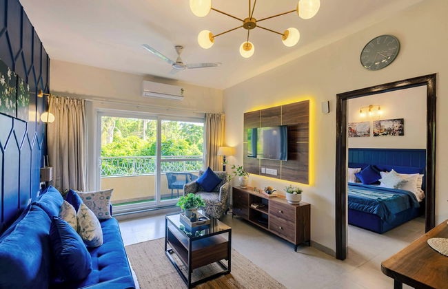 Alaya Stays Veera Marina 1BHK with Pool - Foto 33