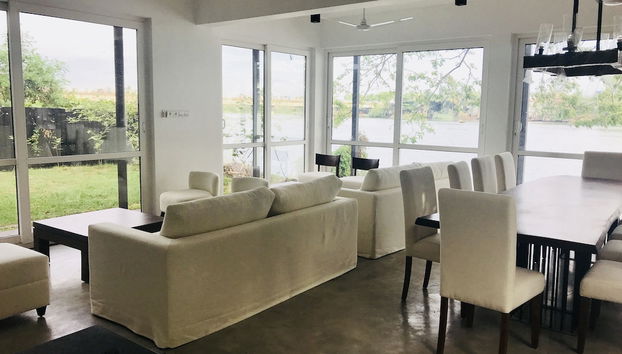 Zona de estar del vestíbulo