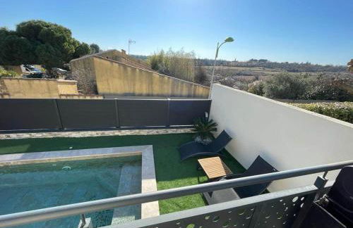 Grande Villa cosy avec piscine, sauna & jacuzzi - Foto 13