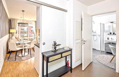 Art Deco Residence Elbblick Parken Küche - Foto 5