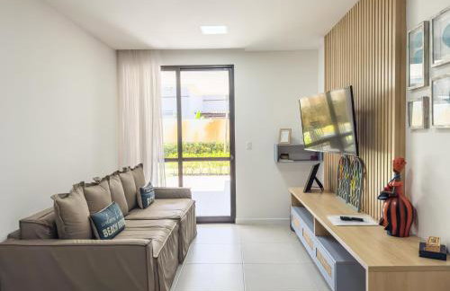 Casa Turquesa Pé na areia Piscina infinita Pet friendly Condomínio fechado - Foto 33