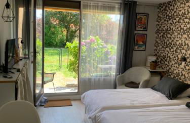 Studio touristes curistes , jardin terrasse - Foto 1