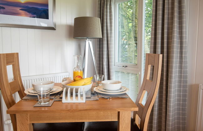 Super King Lodge-sleeps 2-hottub-sea View - Foto 9