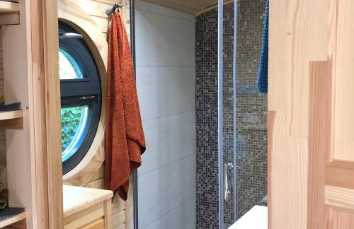 Roulotte Gîtes O bien-être massage Spa Séjour bien-être en hébergement insolite roulotte Karantez ou en gîtes Melon ou Yock à 800 m des plages - Foto 73