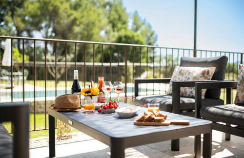 Bastide Toujours Dimanche, Maison de vacances avec vue & piscine chauffée - Photo 4