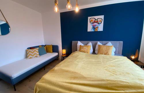 Blue Chili 16 Familienwohnung nahe Uniklinik - Boxspringbett Balkon Wlan - Foto 4