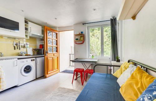 Studio calme proche Paris avec terrasse privative et jacuzzi en option - Foto 1