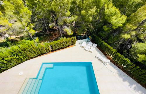 Calpe villa lujo playa piscina jardin barbacoa ideal familias y grupos - Foto 16