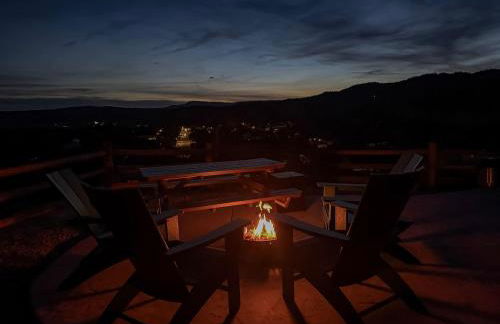 Yurt Overlook #3 with AC and Private Bath 2 Kings - Foto 15