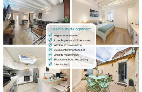 Maison entière pour 6 personnes avec parking proche Roissy CDG et Le Bourget - Foto 2