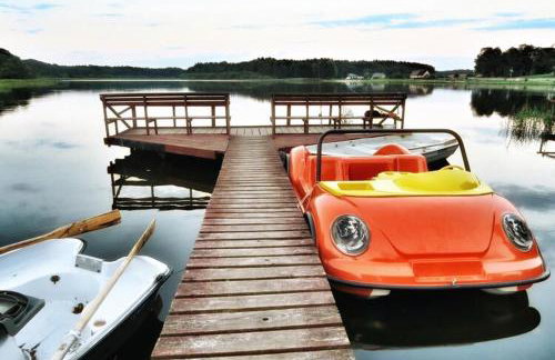 Cottage by Ostrowieckie Lake with Private Beach - Foto 30