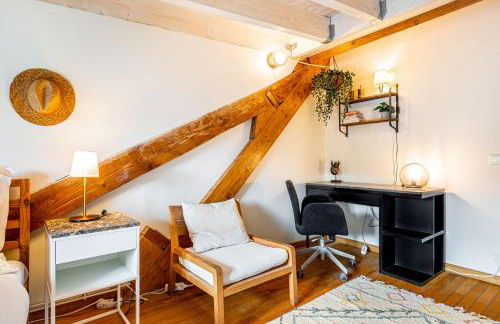 Art & Curiosity Cabinet Style Appartement with Paris view, Villa des Ammonites - Foto 14