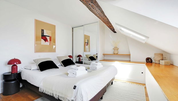 Spacious Duplex - 2br/6p - Le Marais - Foto 4, Habitación