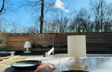 Appartement privé, piscine jacuzzi dans les bois - Foto 2